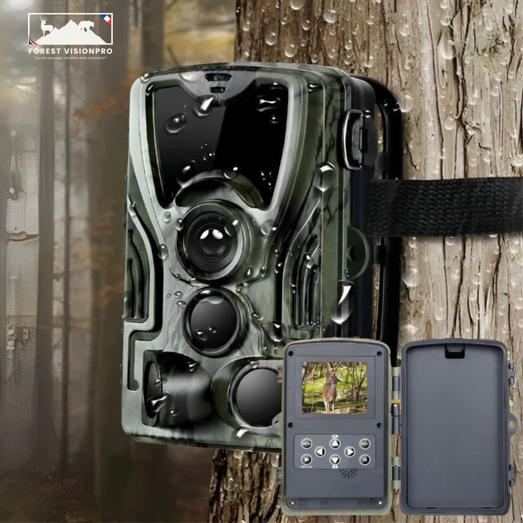 Caméra de chasse 4K avec écran - Forest VisionPro