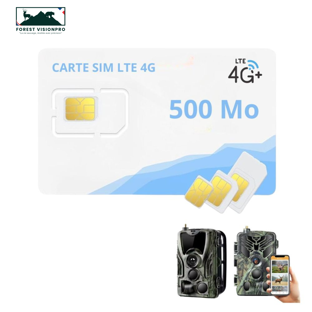 Carte SIM LTE 4G Pour La Camera De Chasse 4G