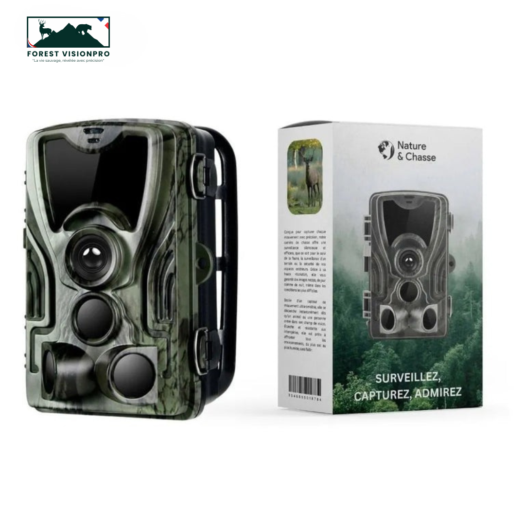 Caméra de chasse 4K avec écran - Forest VisionPro