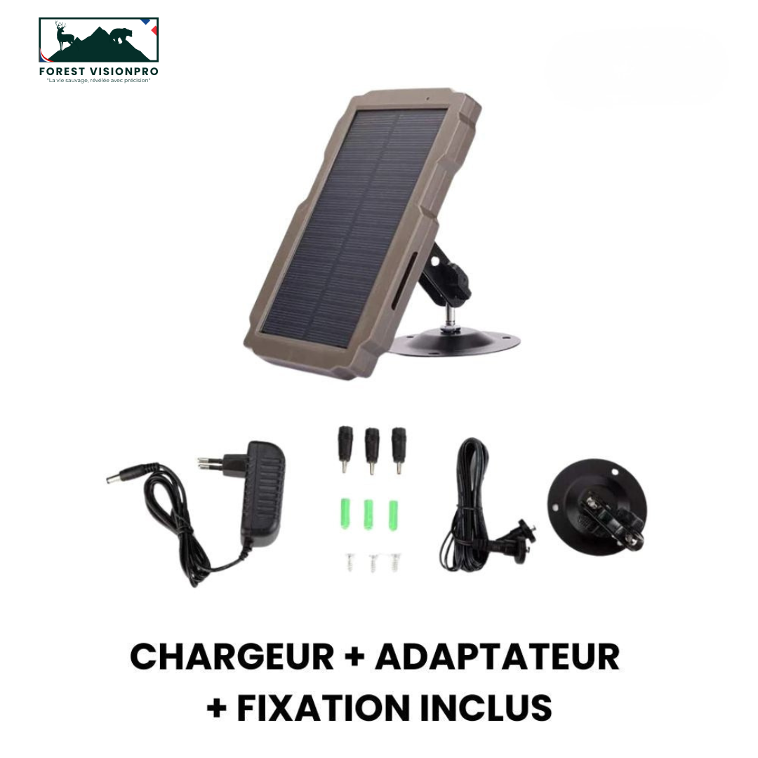 Kit panneau solaire pour les caméras de chasse