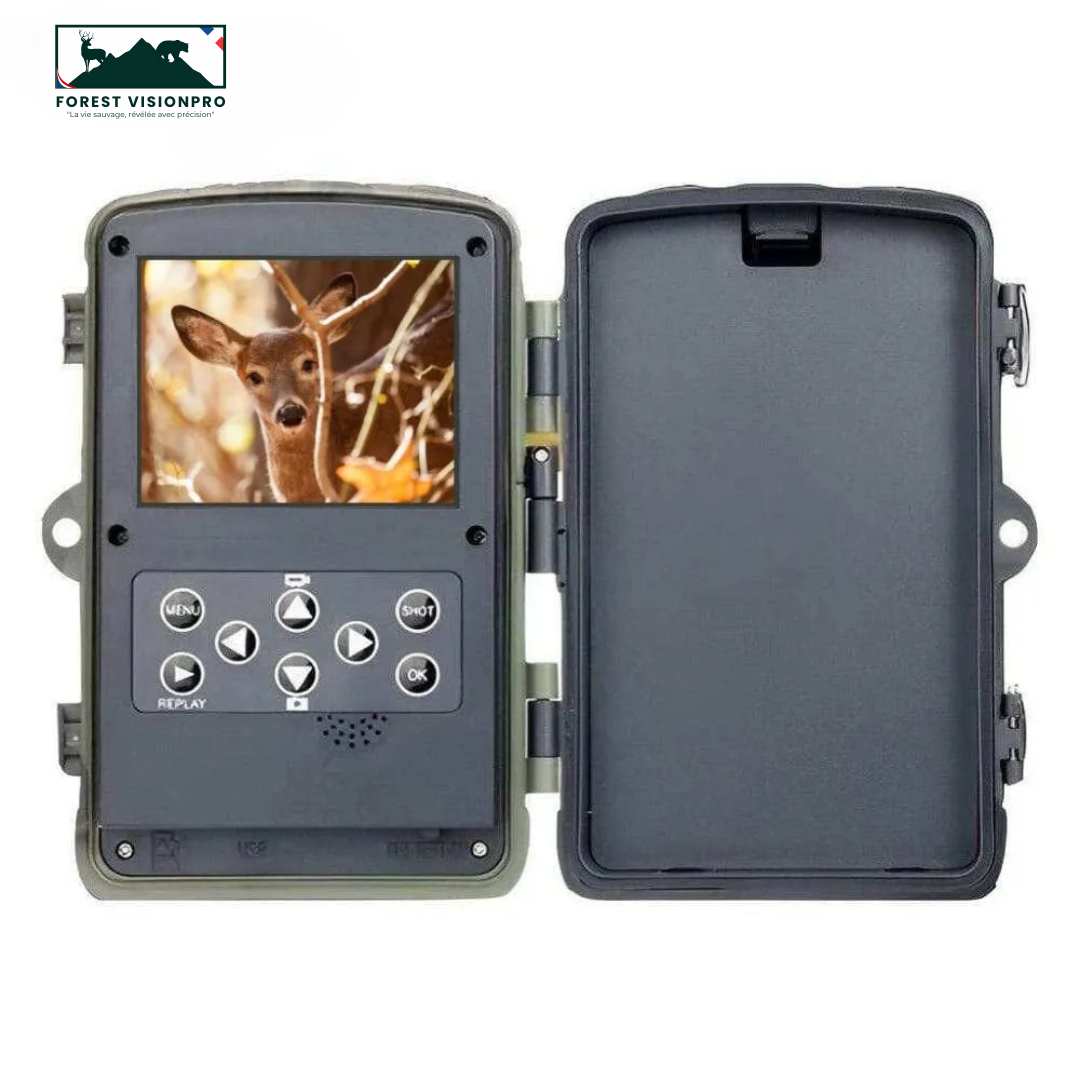 Caméra de chasse 4K avec écran - Forest VisionPro
