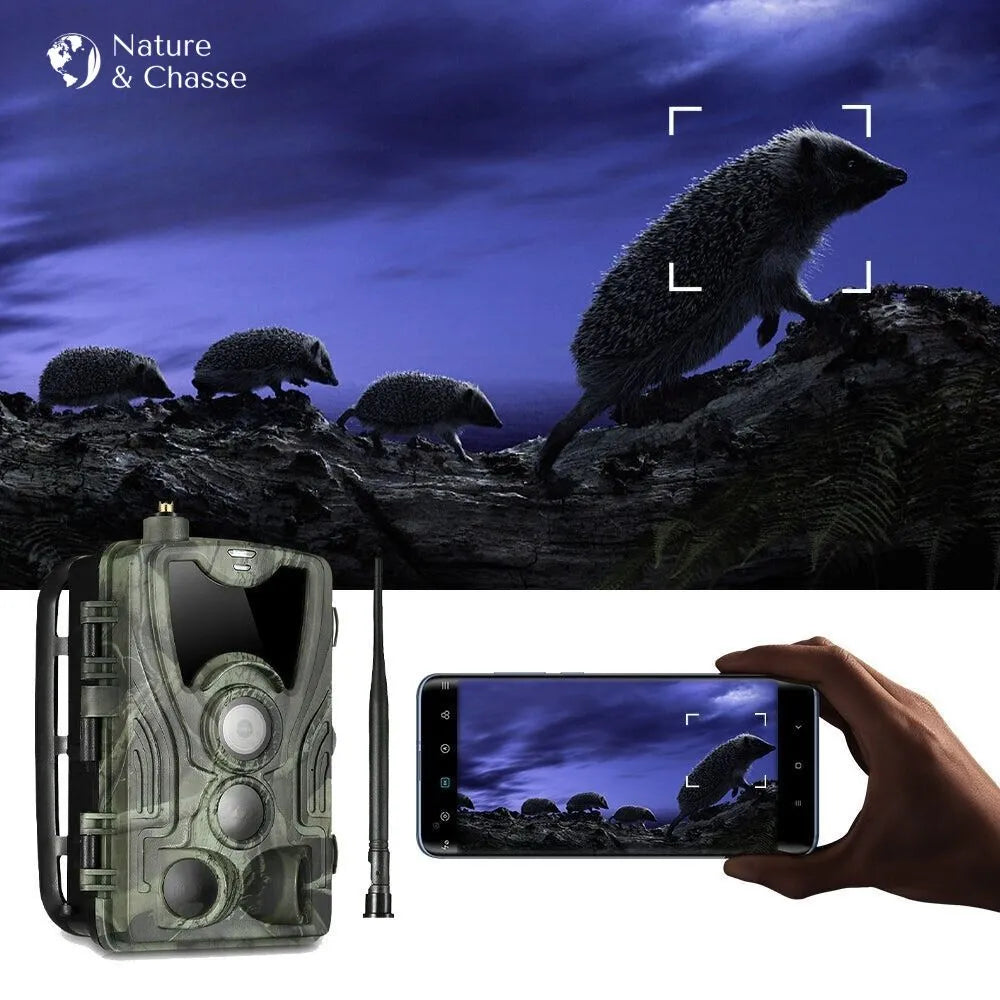 Caméra De Chasse 4G+ 4K Avec Écran - Nature & Chasse®