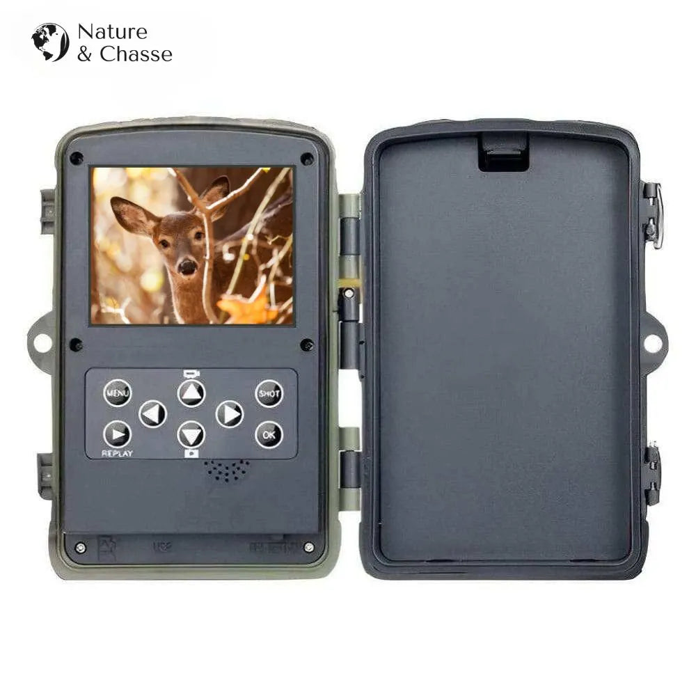 Caméra de chasse 4K avec écran - Nature & Chasse®