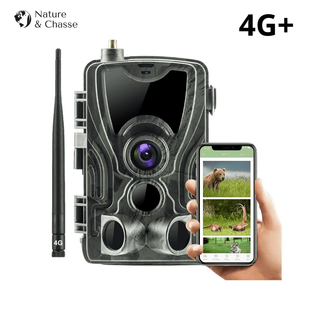 Caméra De Chasse 4G+ 4K Avec Écran - Nature & Chasse®