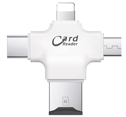 Lecteur de cartes SD compatible iphone, ipad, android.