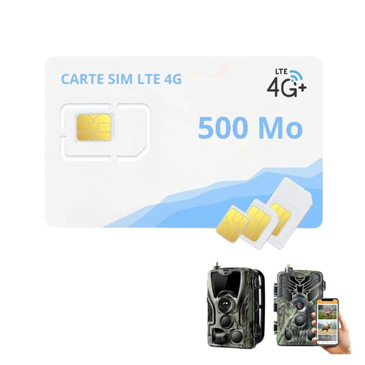 Carte SIM LTE 4G Pour La Camera De Chasse 4G