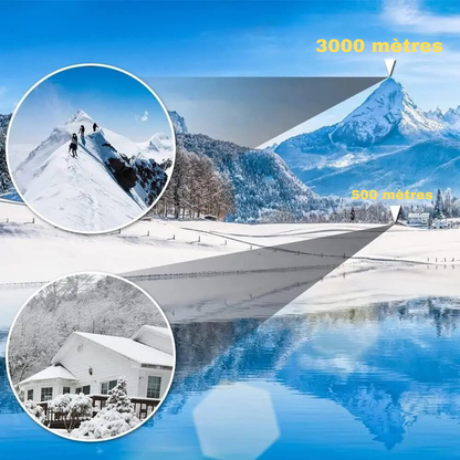 Jumelles de Randonnée  80x80 Vision Nocturne Chasse 1600M