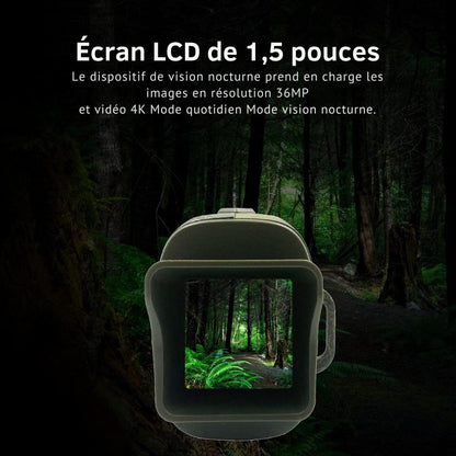Monoculaire 5X infrarouge vision nocturne 4K