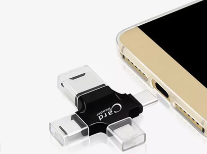 Lecteur de cartes SD compatible iphone, ipad, android.